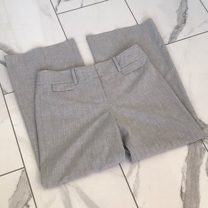 LOFT Light Gray “Ann” Pants